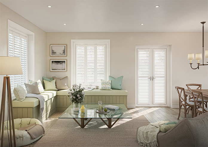 Sierra, Breeze White - Perfect Fit Shutter Blind - Image 14